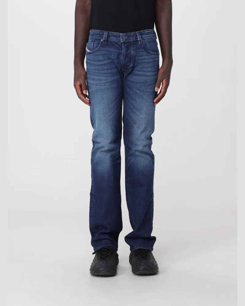 Diesel 1985 Larkee Regular-Fit Five-Pocket-Jeans aus Stretch-Denim Blau