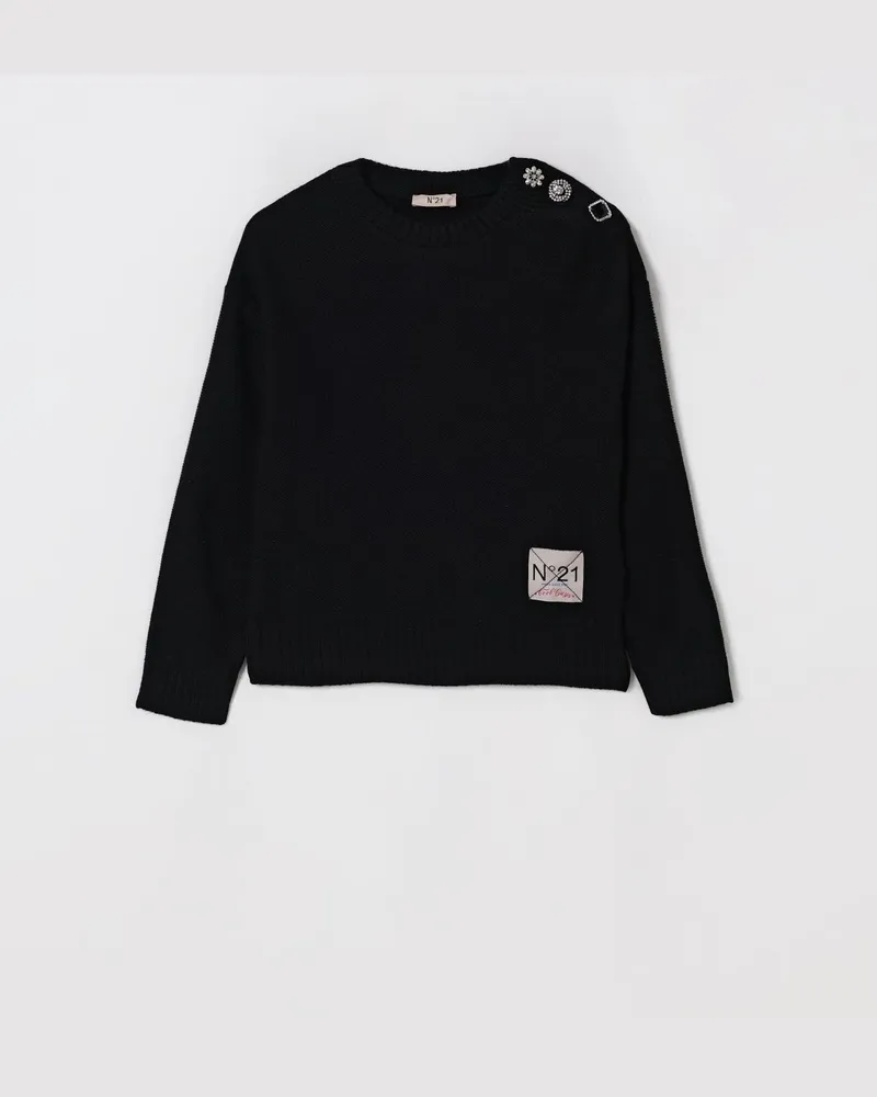 N° 21 Pullover kinder Schwarz