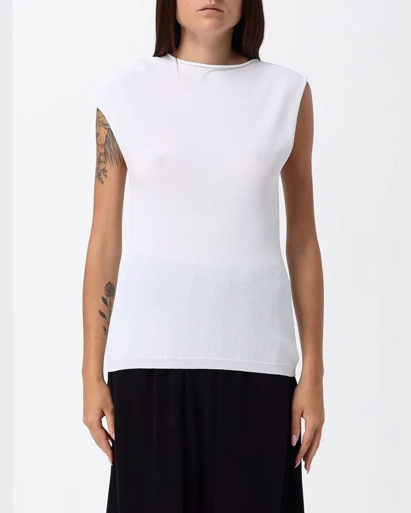 ALYSI Top damen Weiß