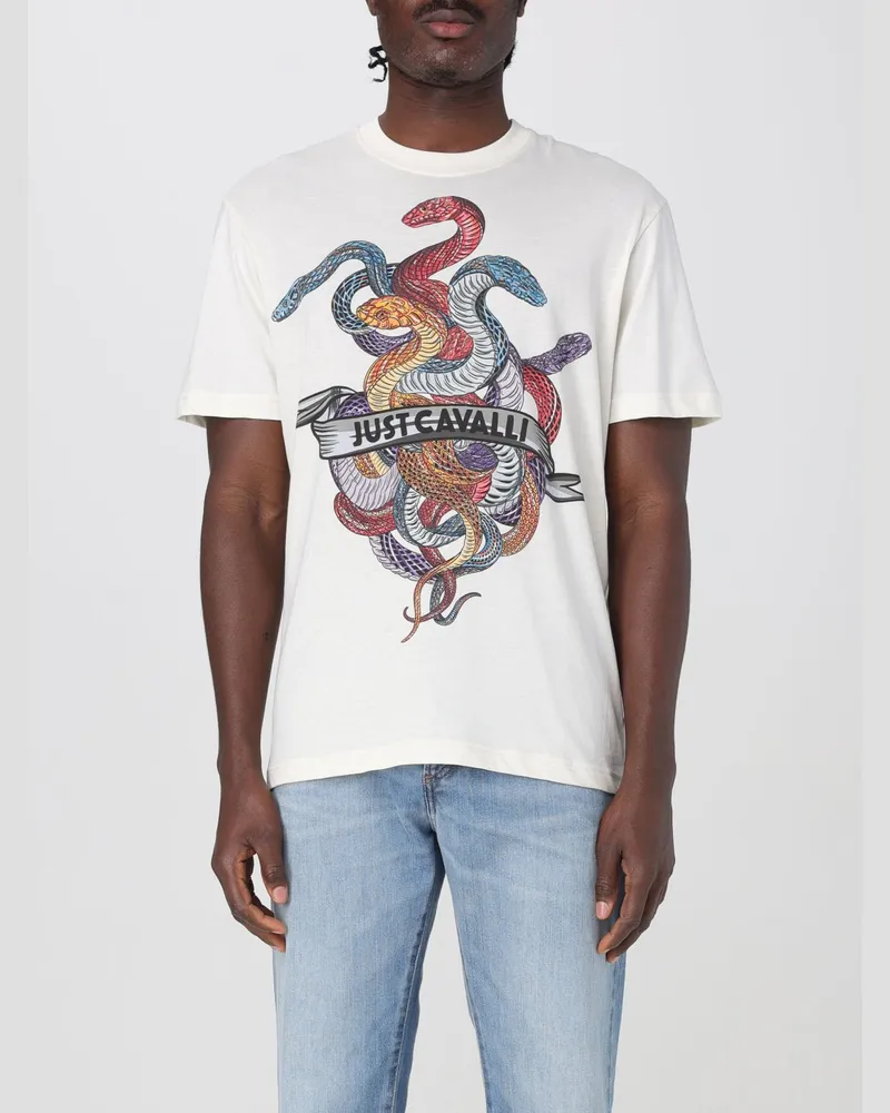 Just Cavalli T-shirt herren Weiß