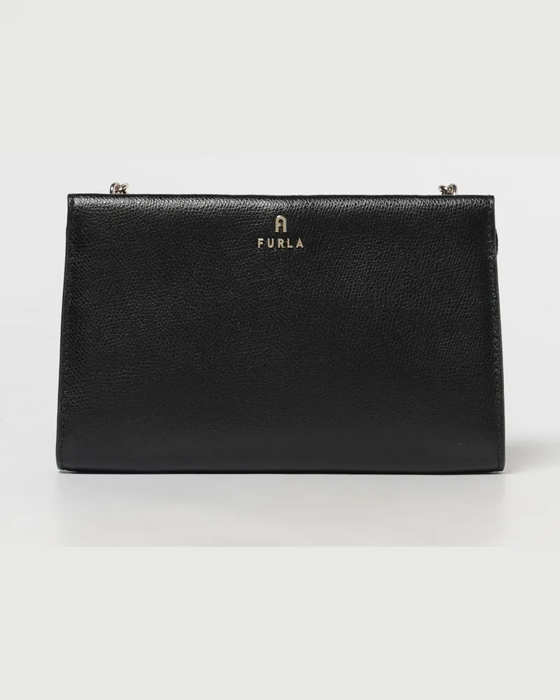 Furla Schultertasche damen Schwarz