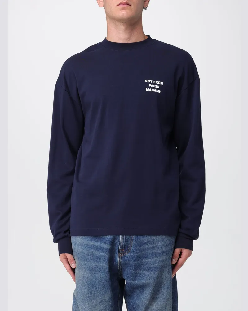 Drôle de Monsieur T-shirt herren Blau