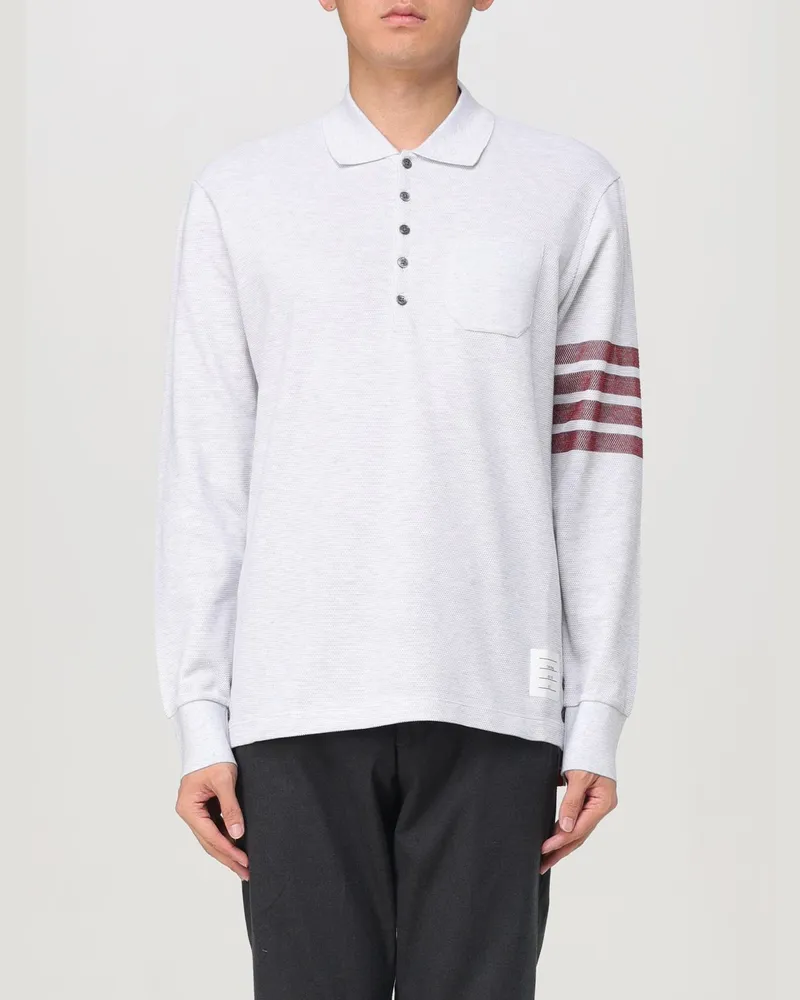 Thom Browne T-shirt herren Grau