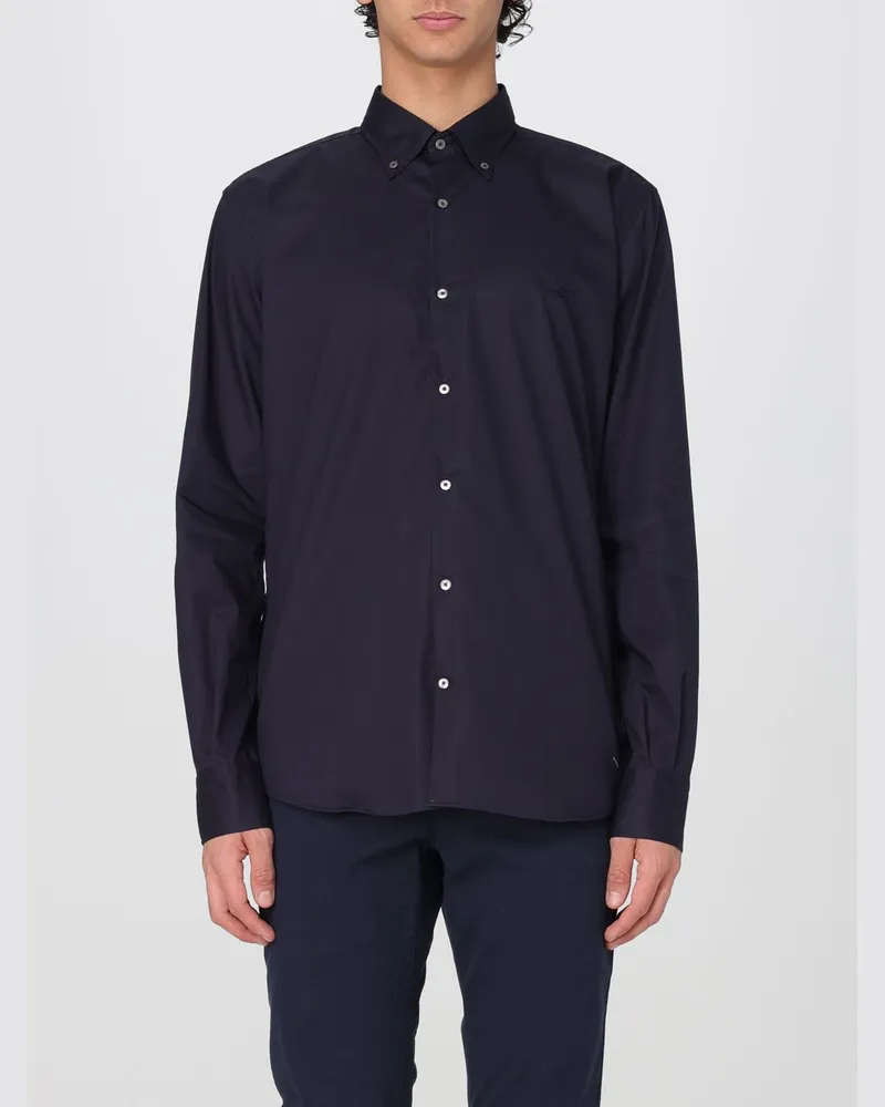 Brooksfield Hemd herren Blau