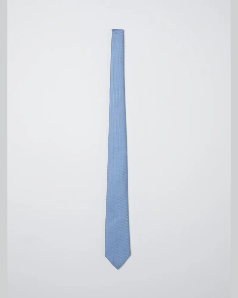 Emporio Armani Krawatte herren Hellblau