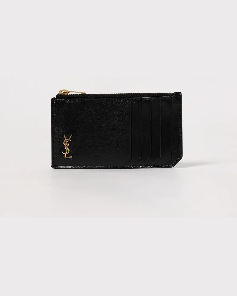 Saint Laurent Portmonnaie herren Schwarz