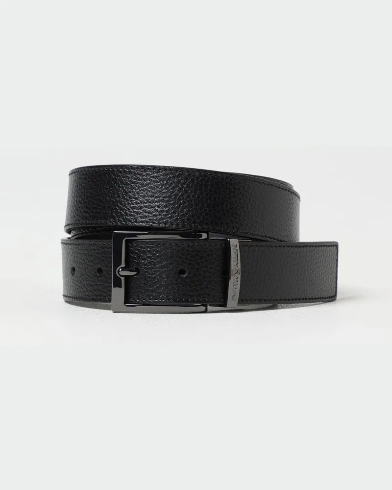 Emporio Armani Grtel herren Schwarz