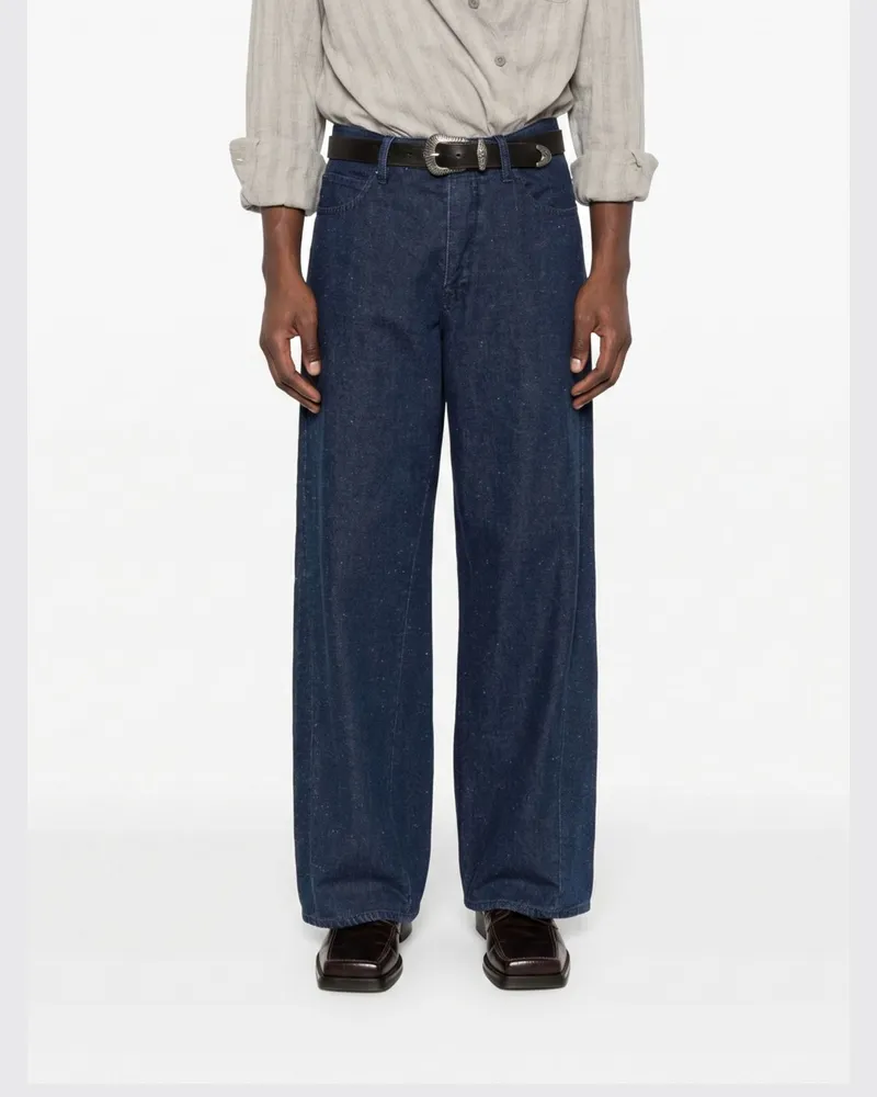 Sunflower Wide-Leg Jeans aus Denim Blau