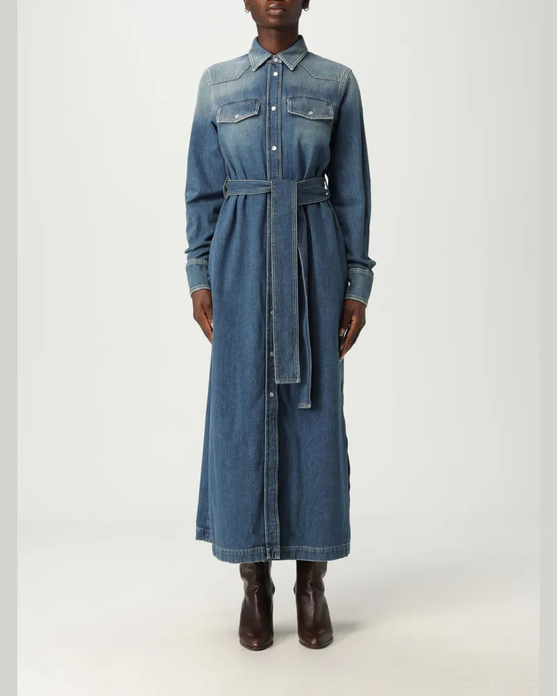 Golden Goose Kleider damen Blau