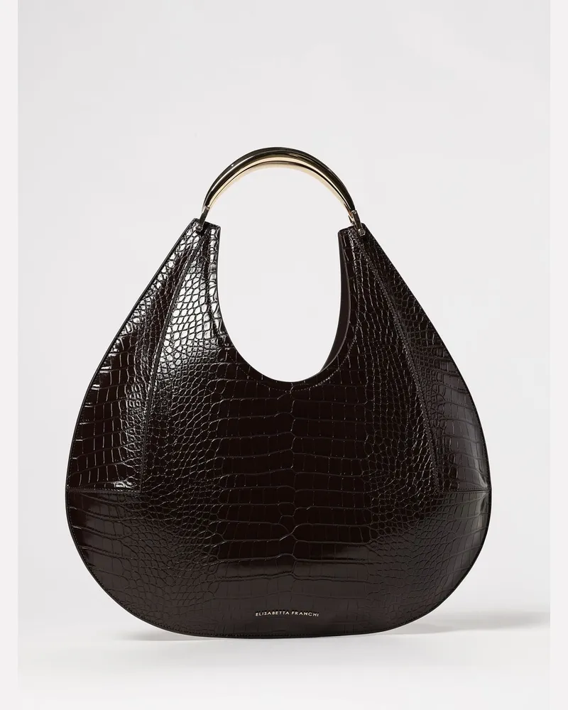 Elisabetta Franchi Schultertasche damen Dark