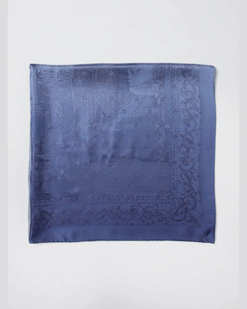 Ferragamo Seidentuch damen Blau