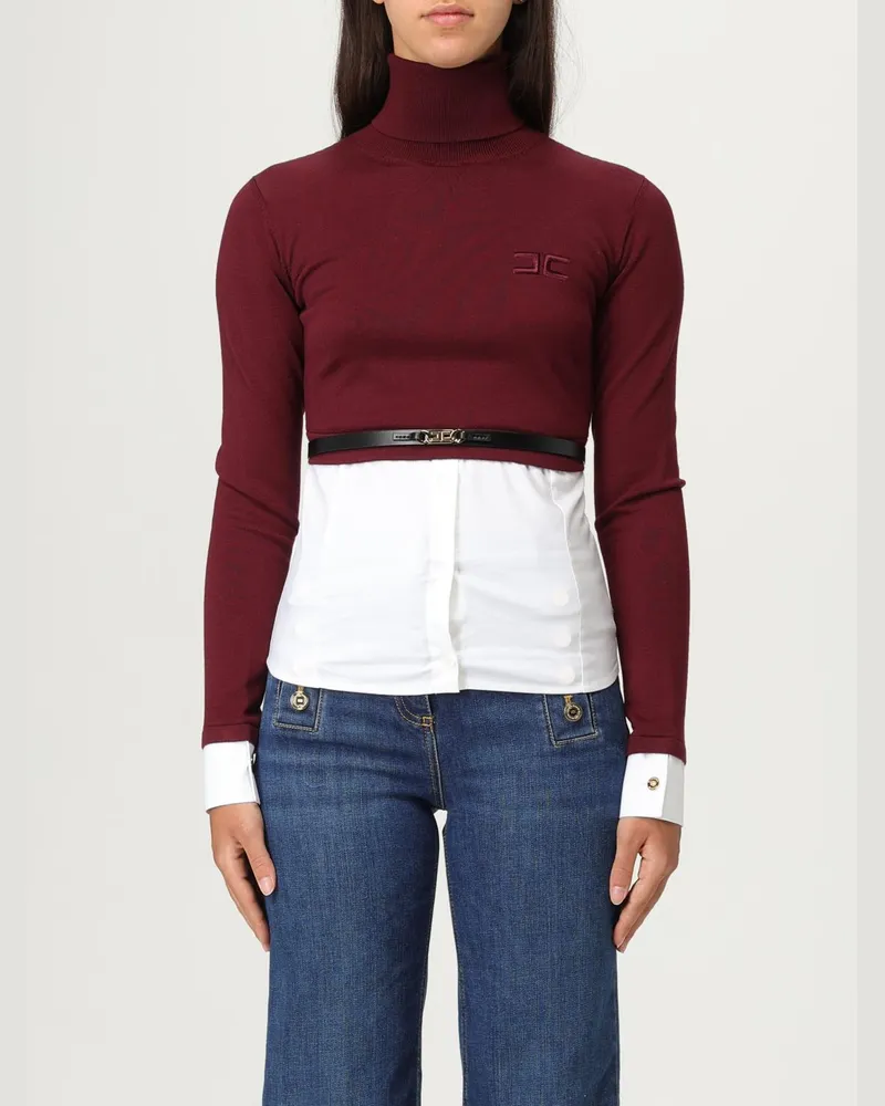 Elisabetta Franchi Pullover damen Red