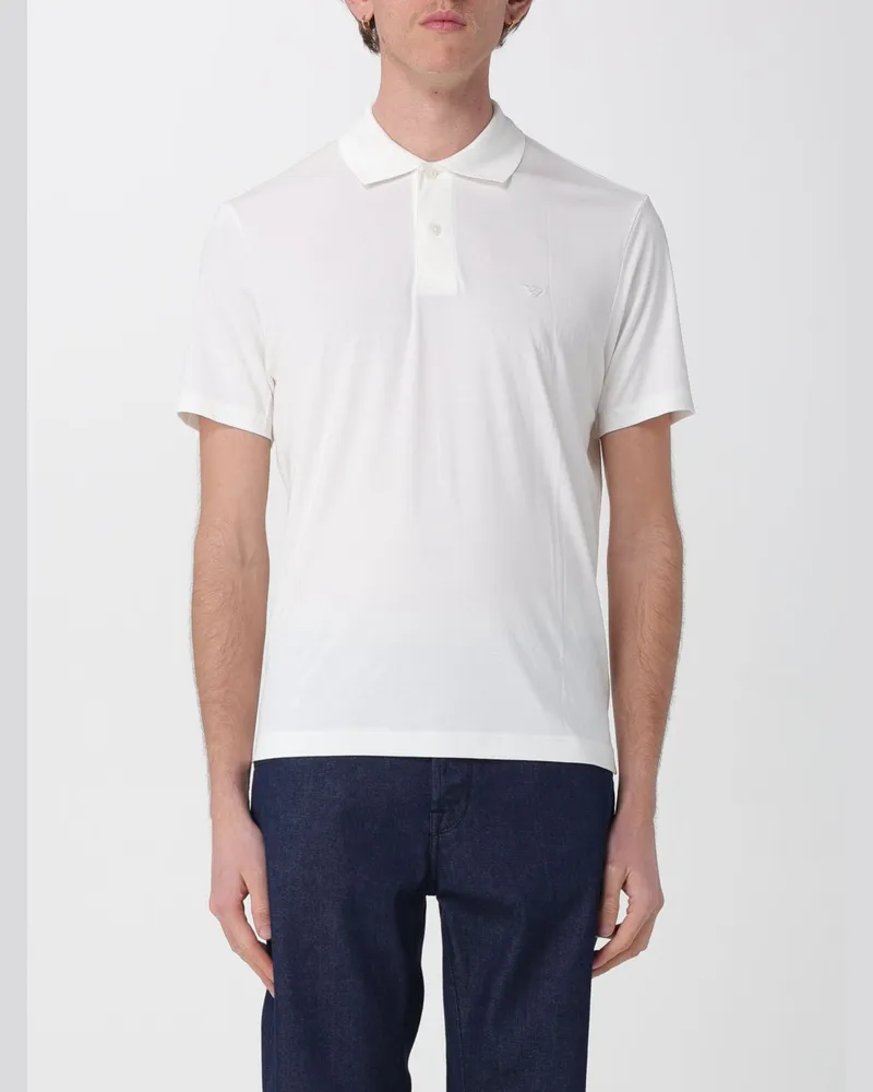 Emporio Armani Polo herren Weiß