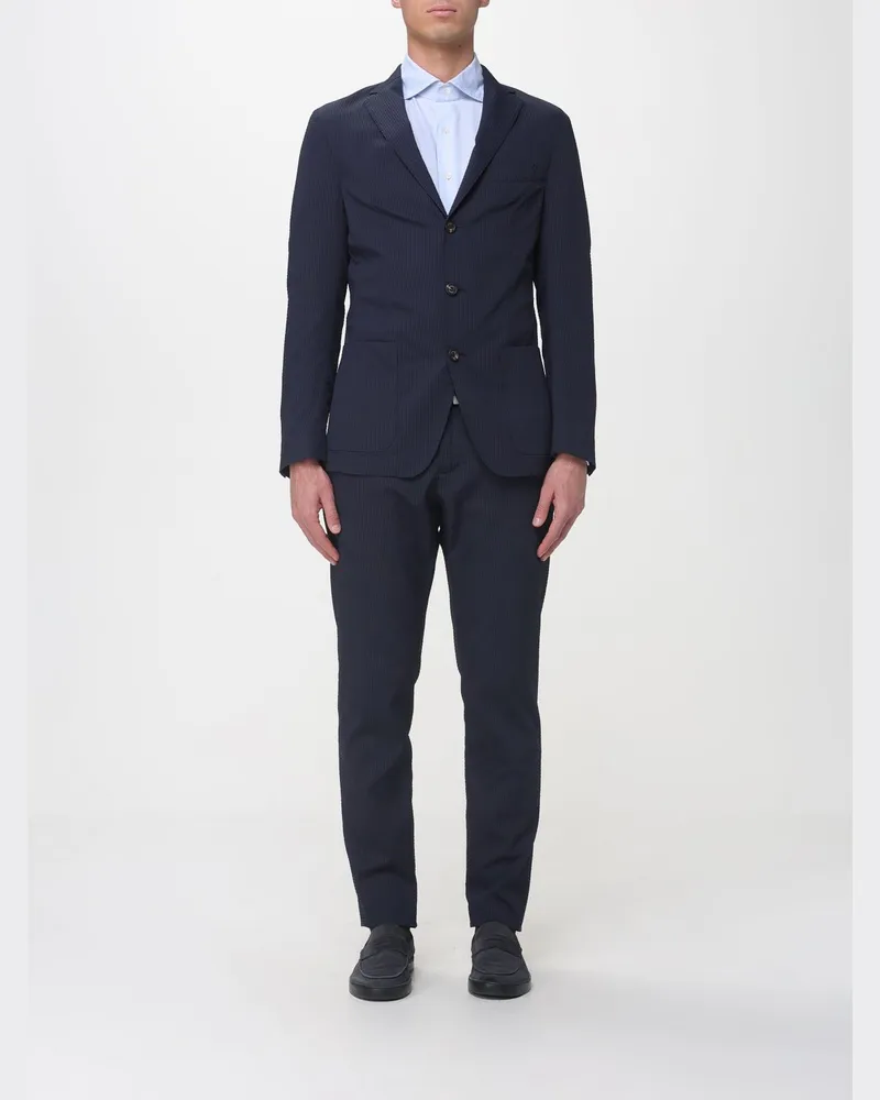 Eleventy Anzug herren Blau