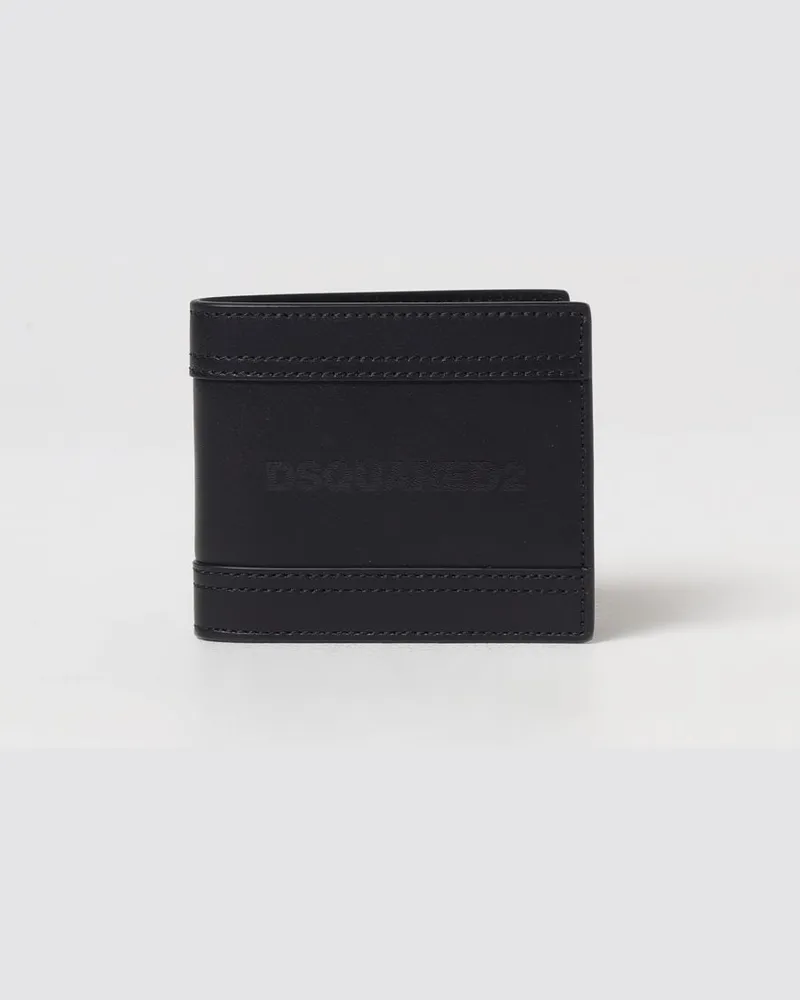 Dsquared2 Portmonnaie herren Schwarz