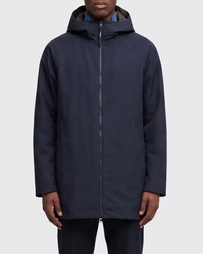 ASPESI Mantel herren Blau