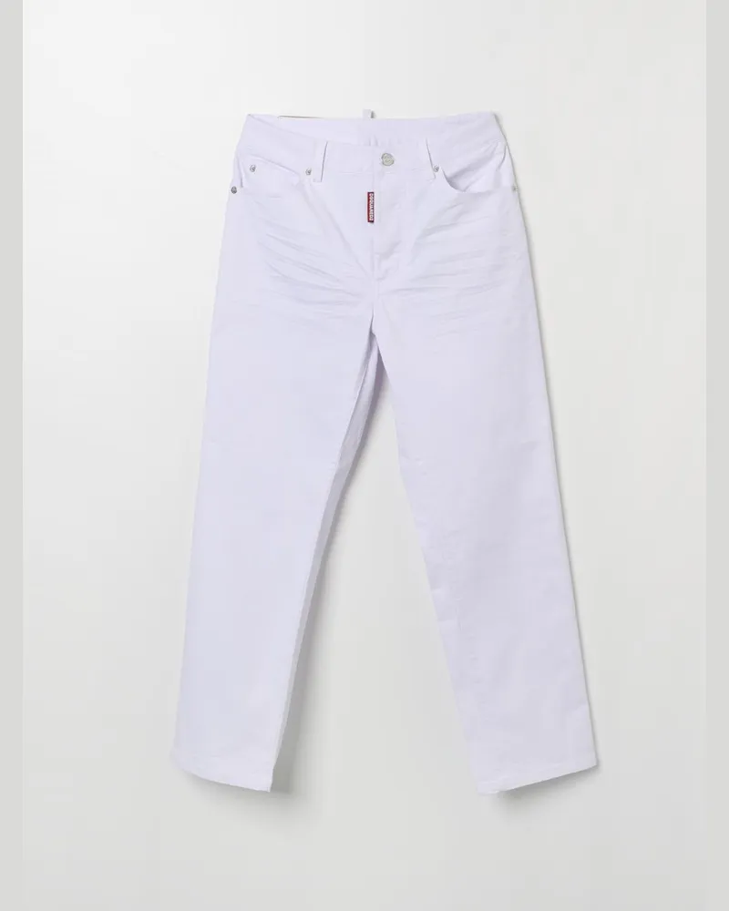 Dsquared2 Hose kinder  Junior Weiß