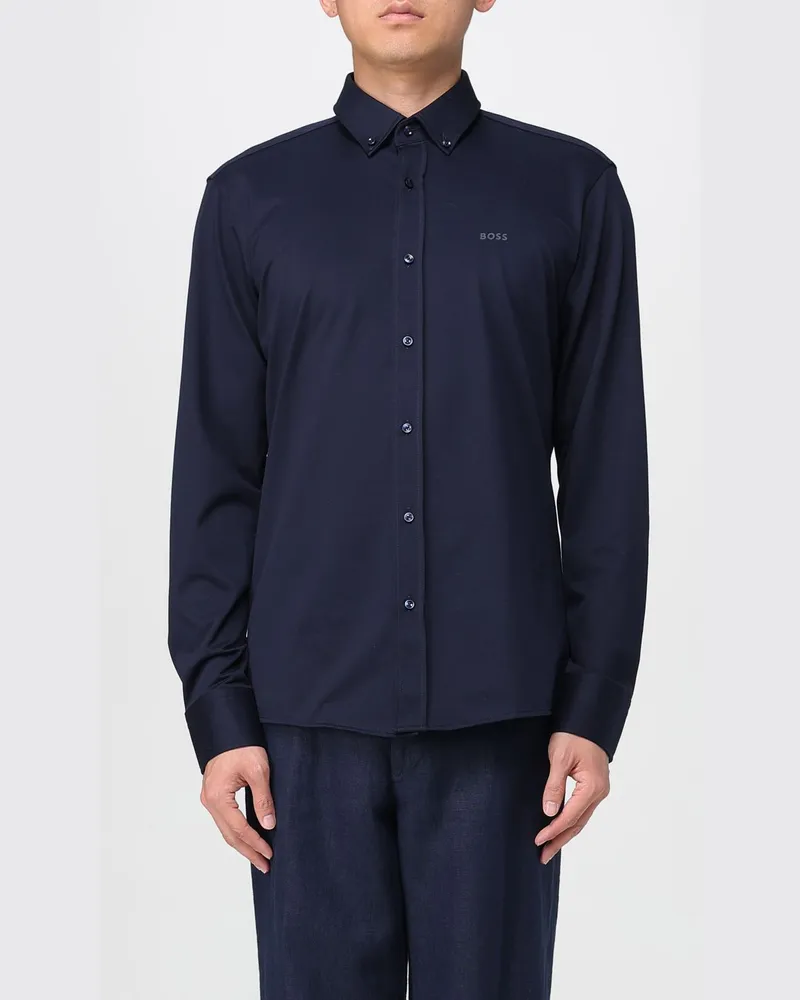 HUGO BOSS Hemd herren Blau