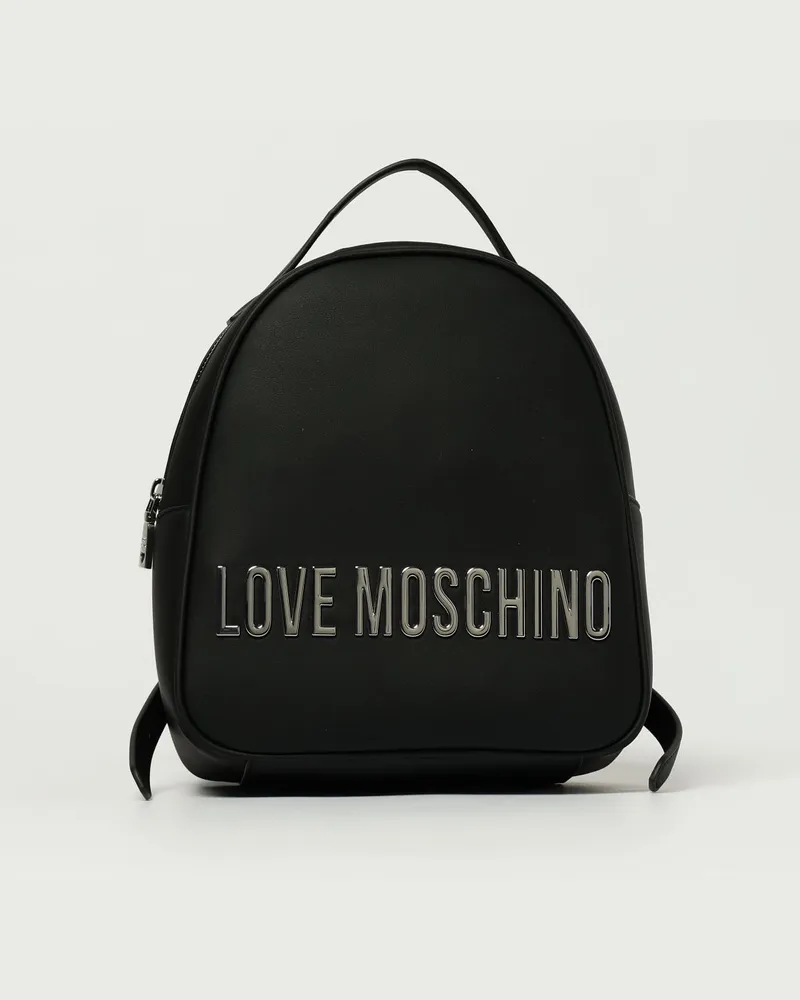 Moschino Rucksack damen Schwarz