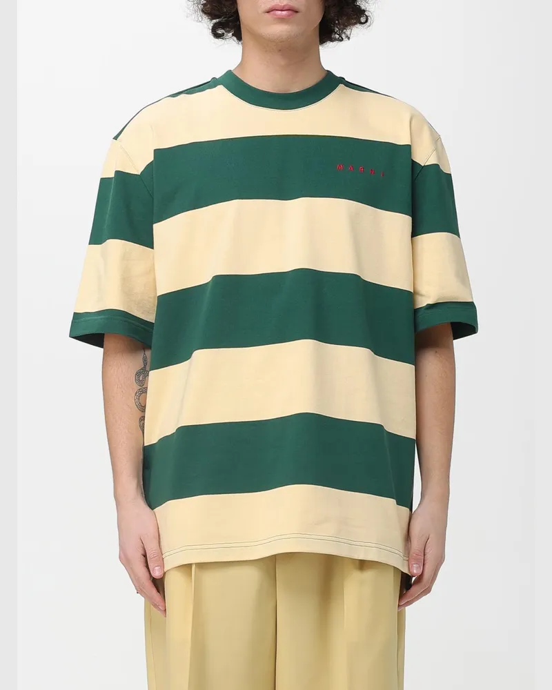 Marni T-shirt herren Grün