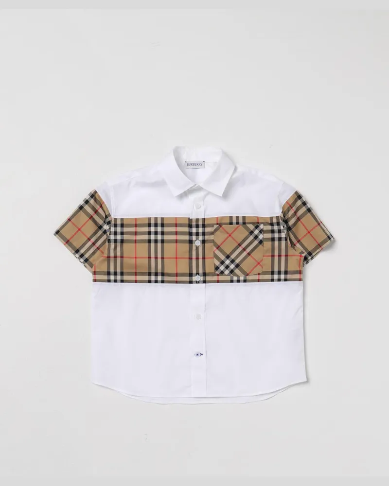 Burberry Hemd kinder  Kids Weiß