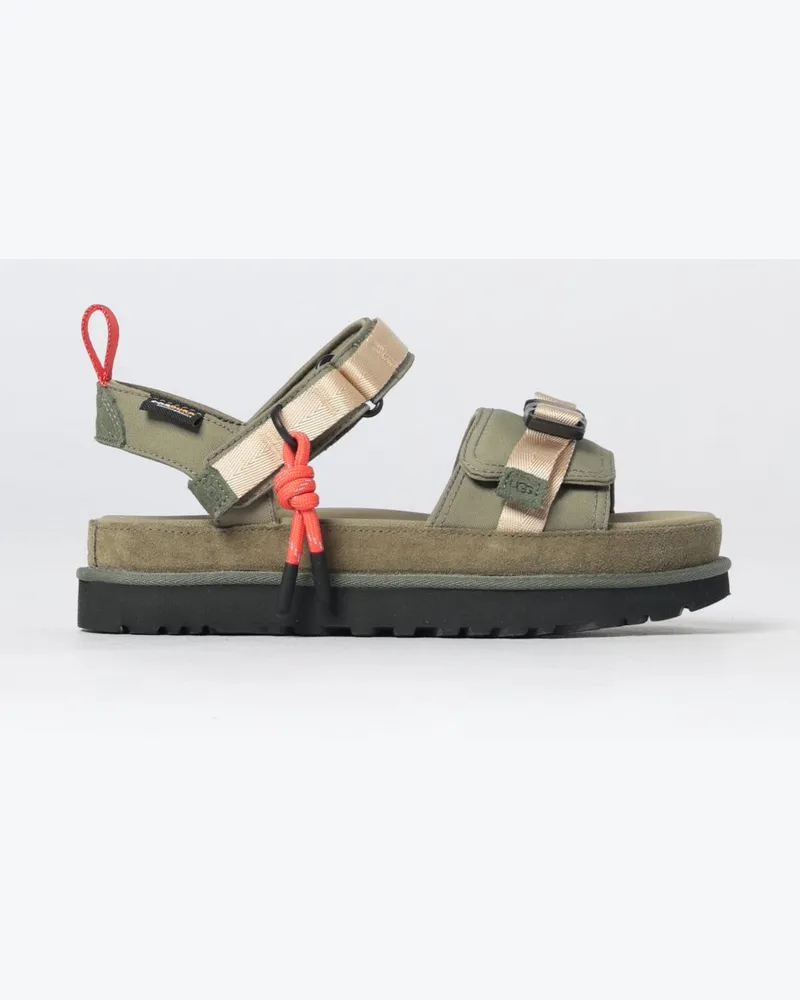 UGG Goldenstar Wildwood Cordura Nylon Sandale Grün