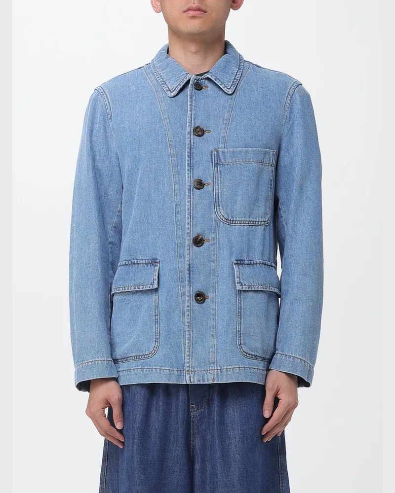 Dries van Noten Jeanshemdjacke Denim