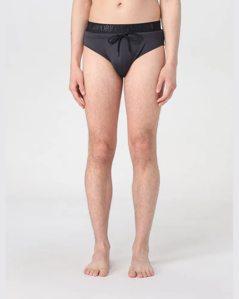 Emporio Armani Bademode herren Schwarz