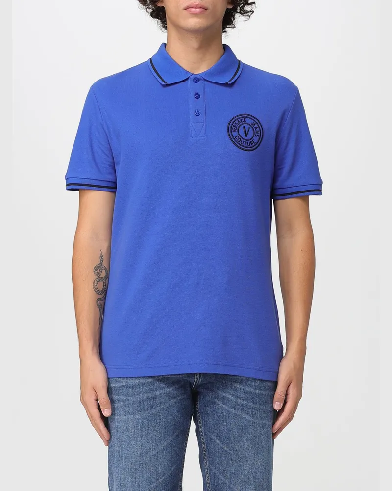 Versace Jeans Polo herren Blau