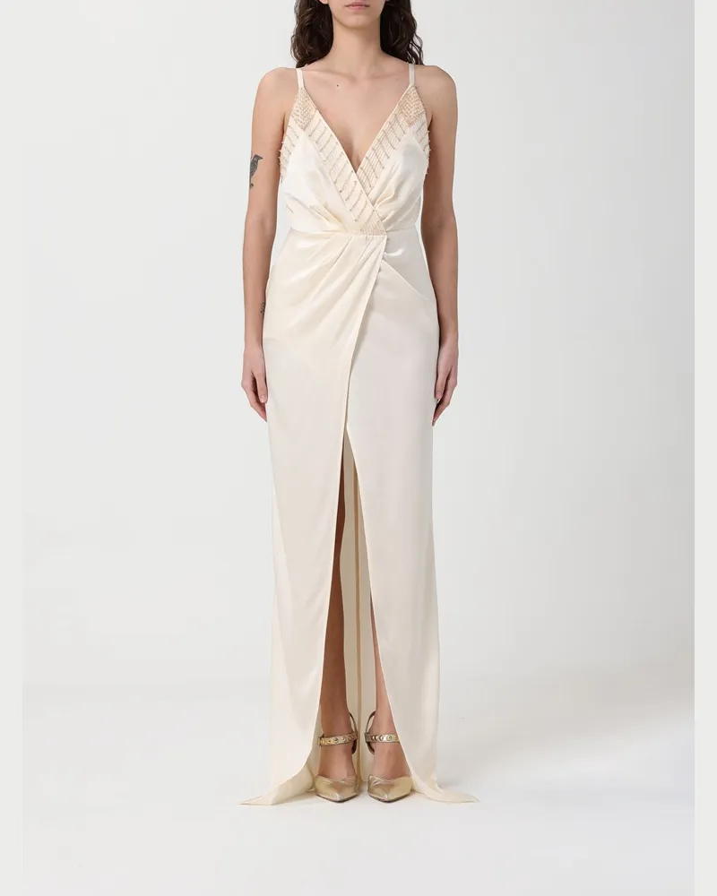 Elisabetta Franchi Kleid damen Butter