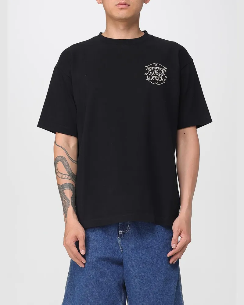 Drôle de Monsieur T-shirt herren Schwarz