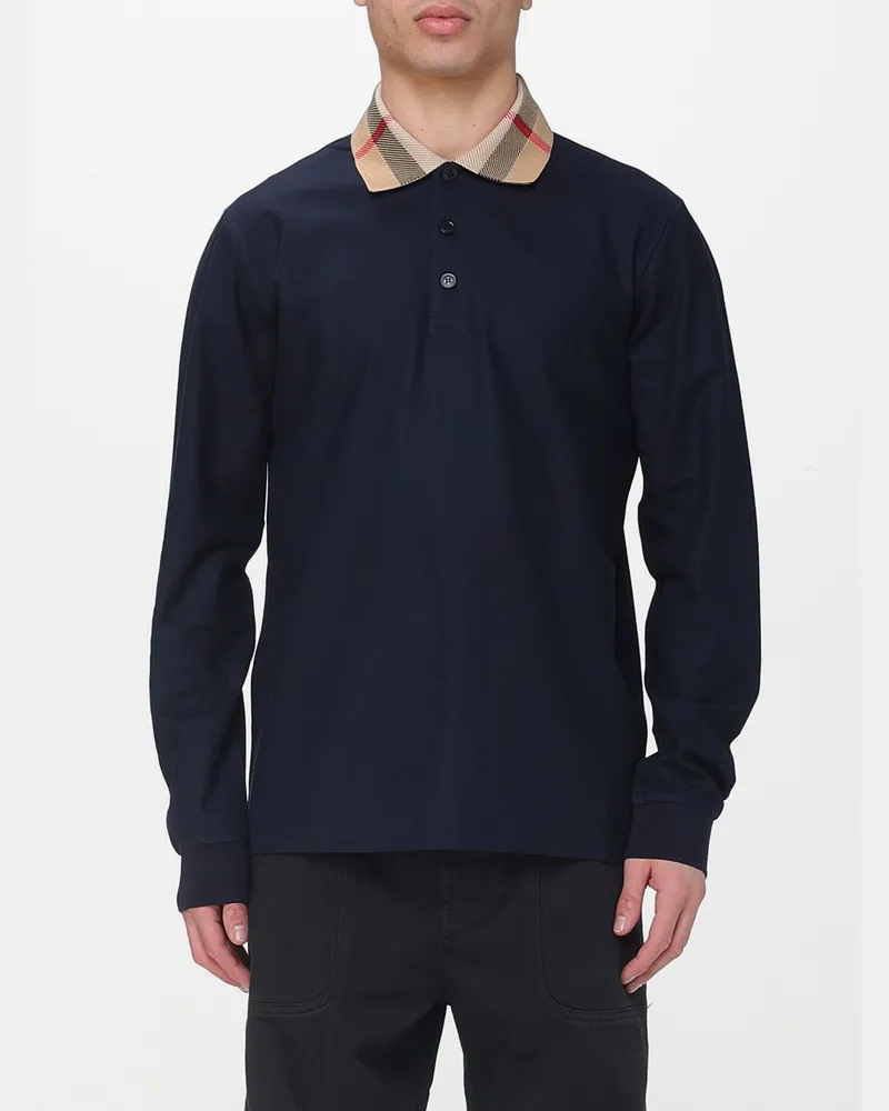 Burberry Polo herren Blau