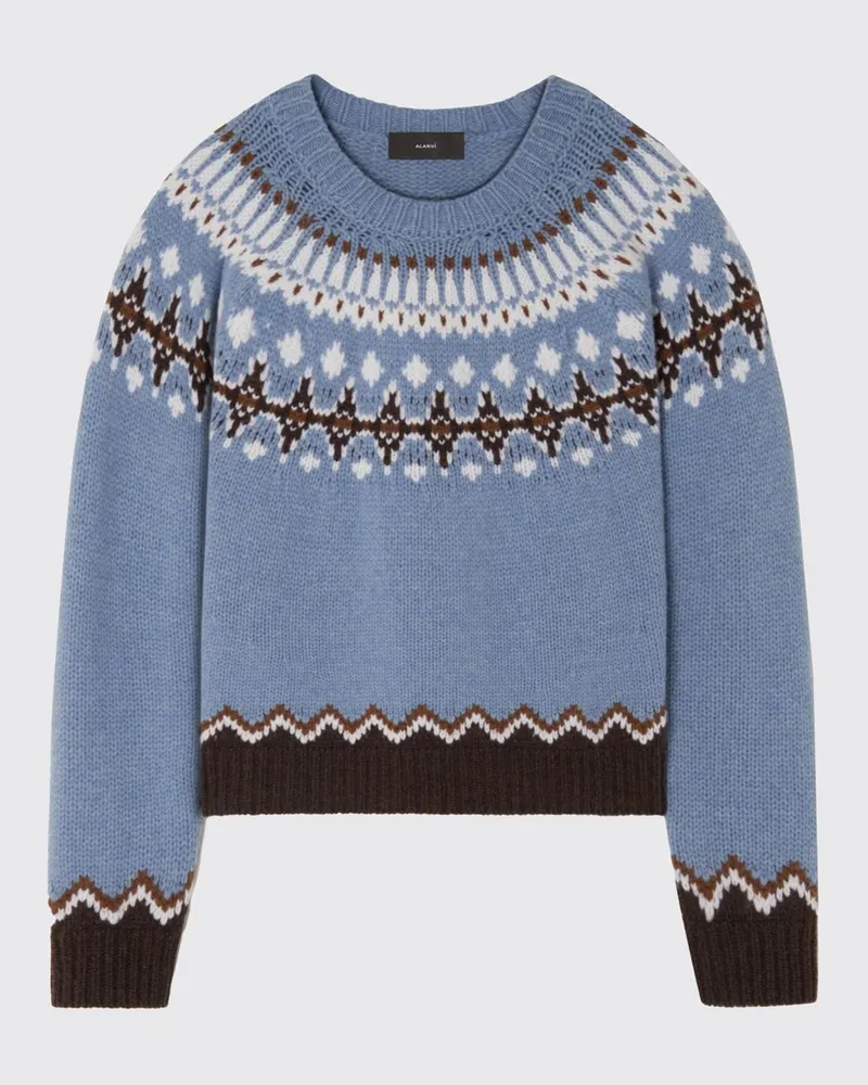 Alanui Pullover damen Hellblau