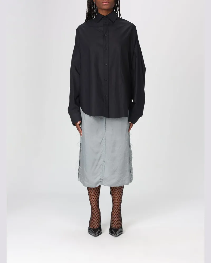 Balenciaga Hemdbluse damen Schwarz
