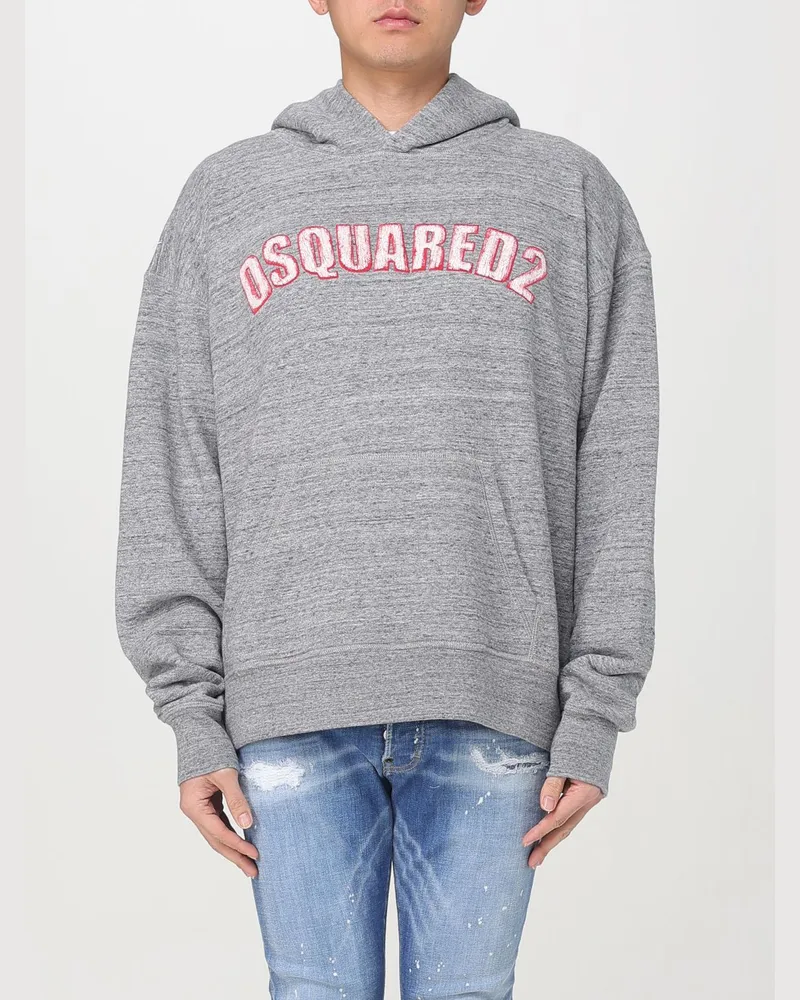 Dsquared2 Sweatshirt herren Grau