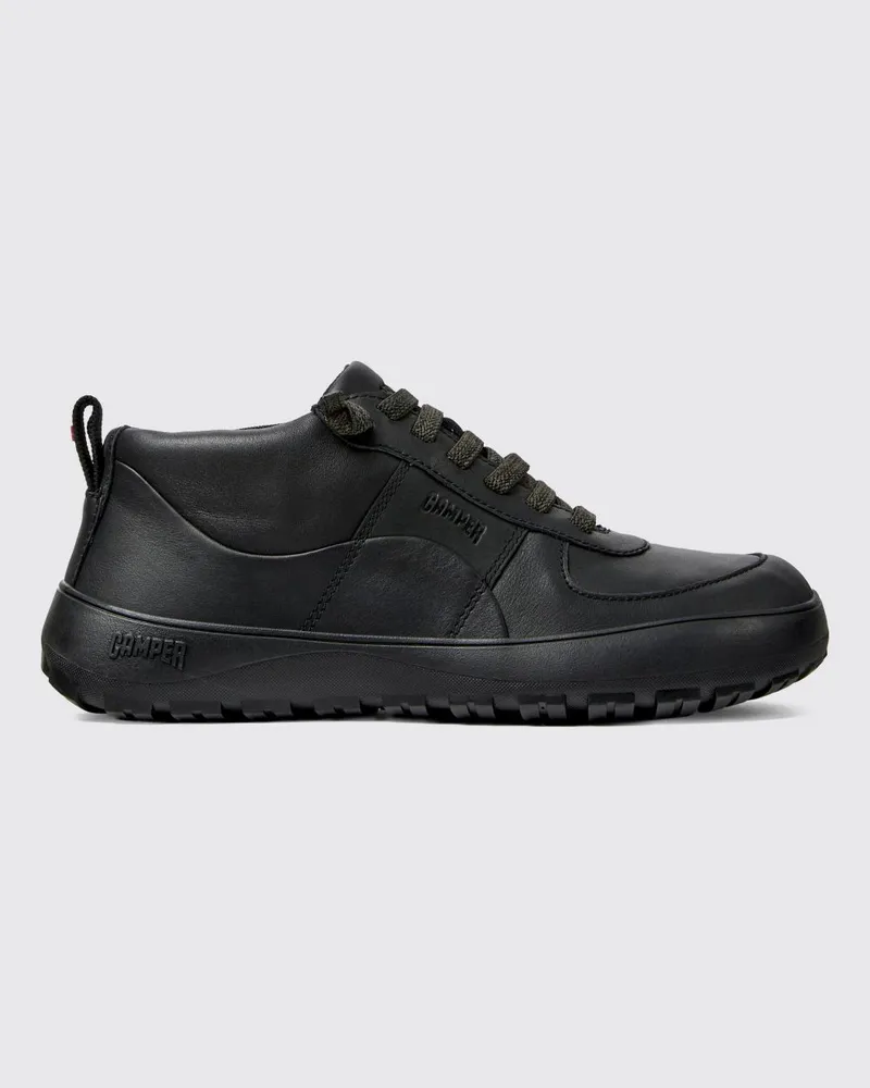 Camper Peu Serra Outdoor-Stiefel aus Leder und Gore-tex® mit Vibram-Sohle Schwarz