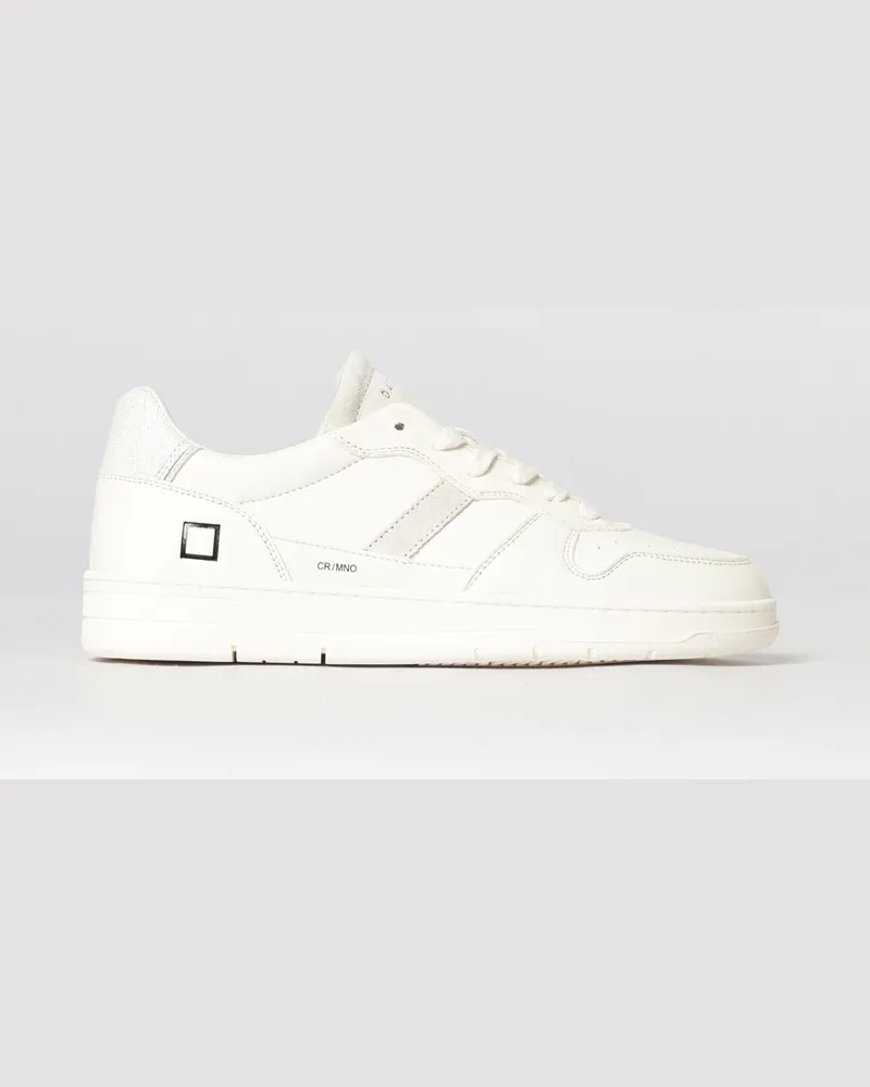 D.A.T.E. Sneakers aus Leder Weiß