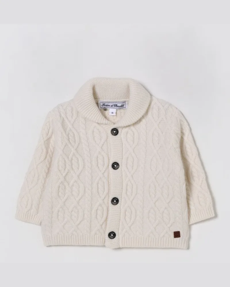 Tartine et Chocolat Weste kinder Weiß