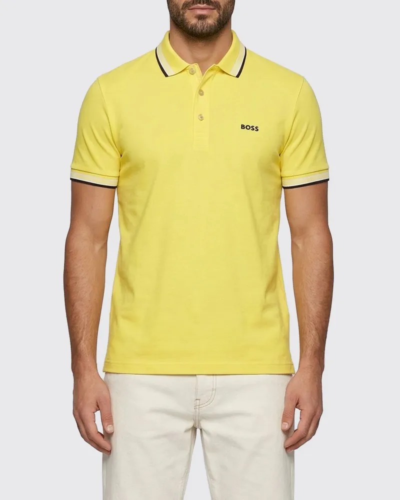 HUGO BOSS T-shirt herren Ocker