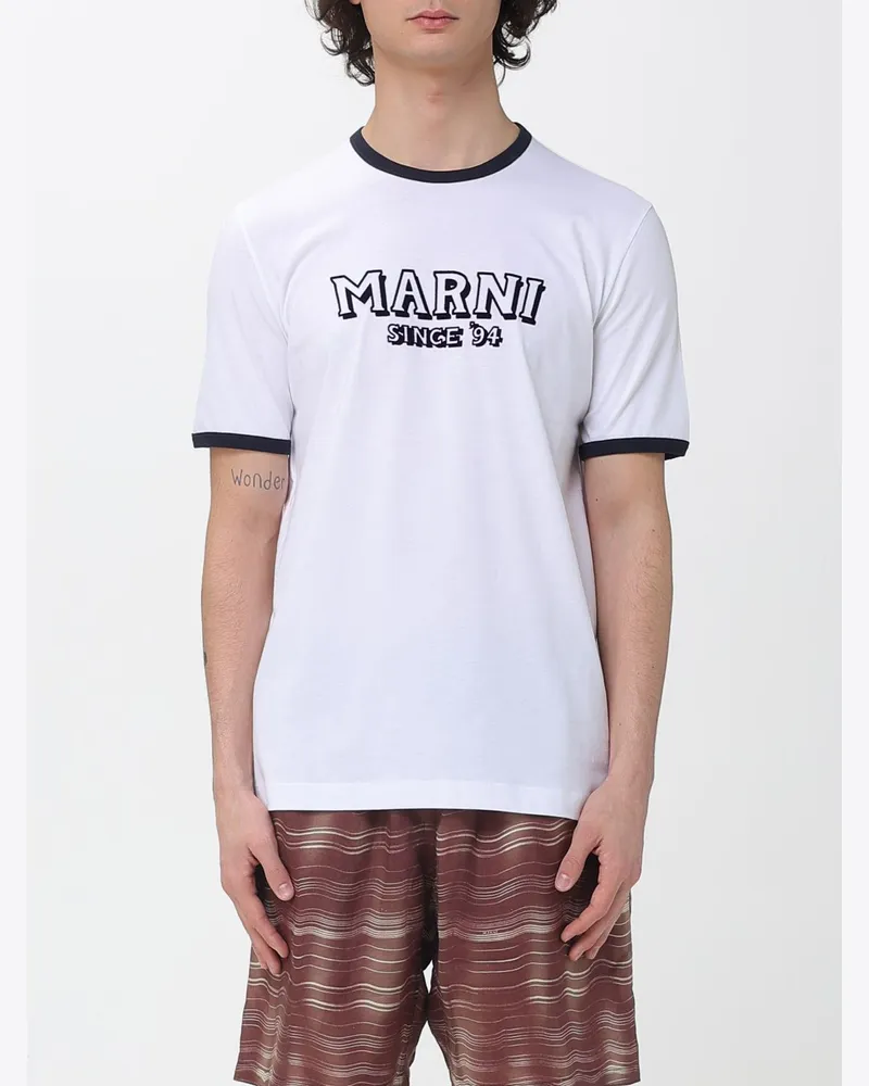 Marni T-shirt herren Weiß