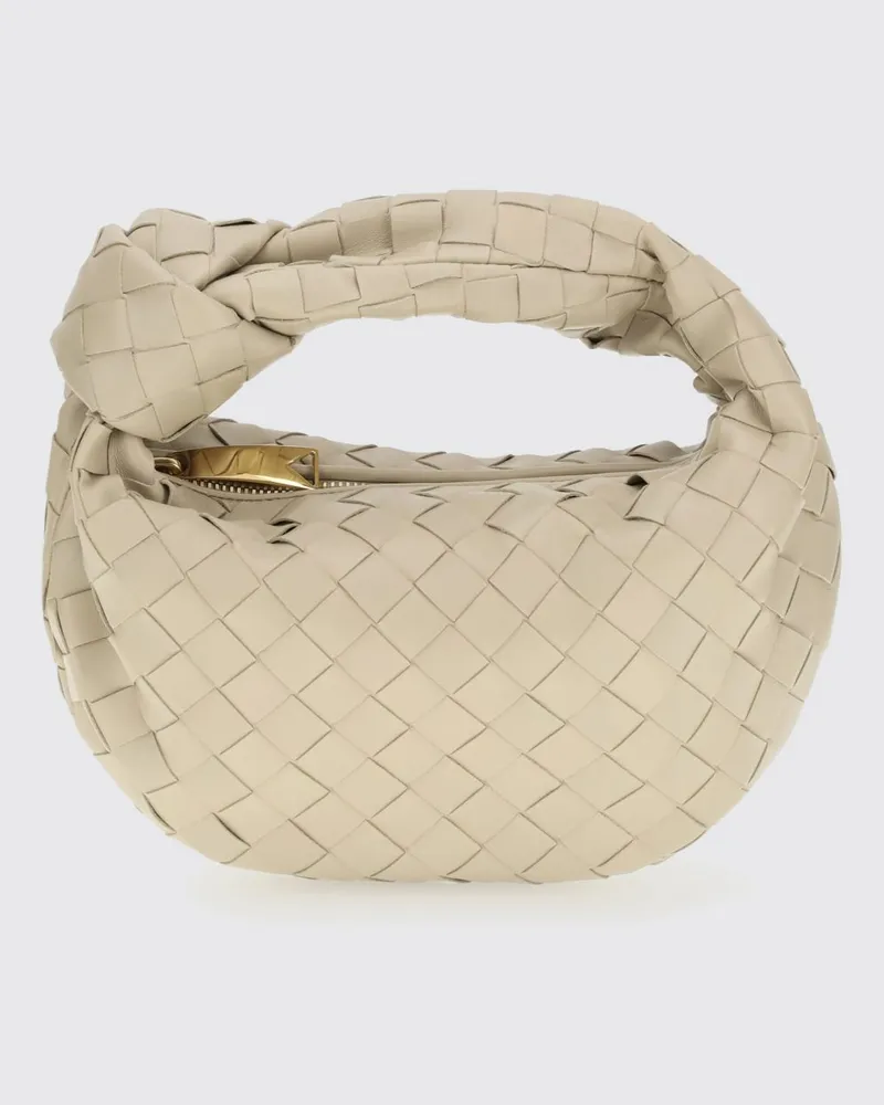 Bottega Veneta Schultertasche damen Ecru