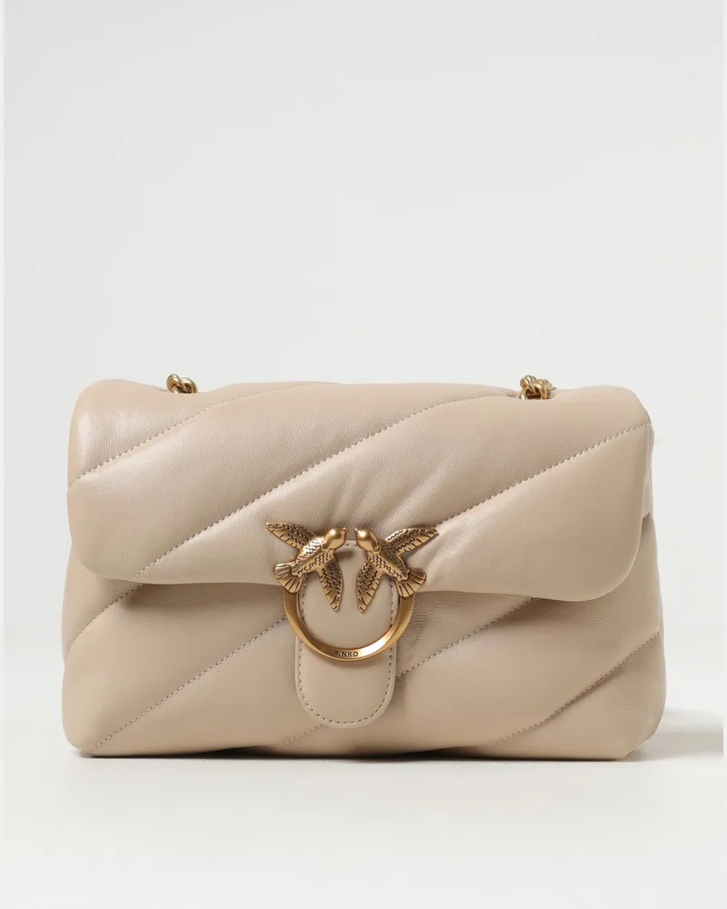 Pinko Schultertasche damen Sand