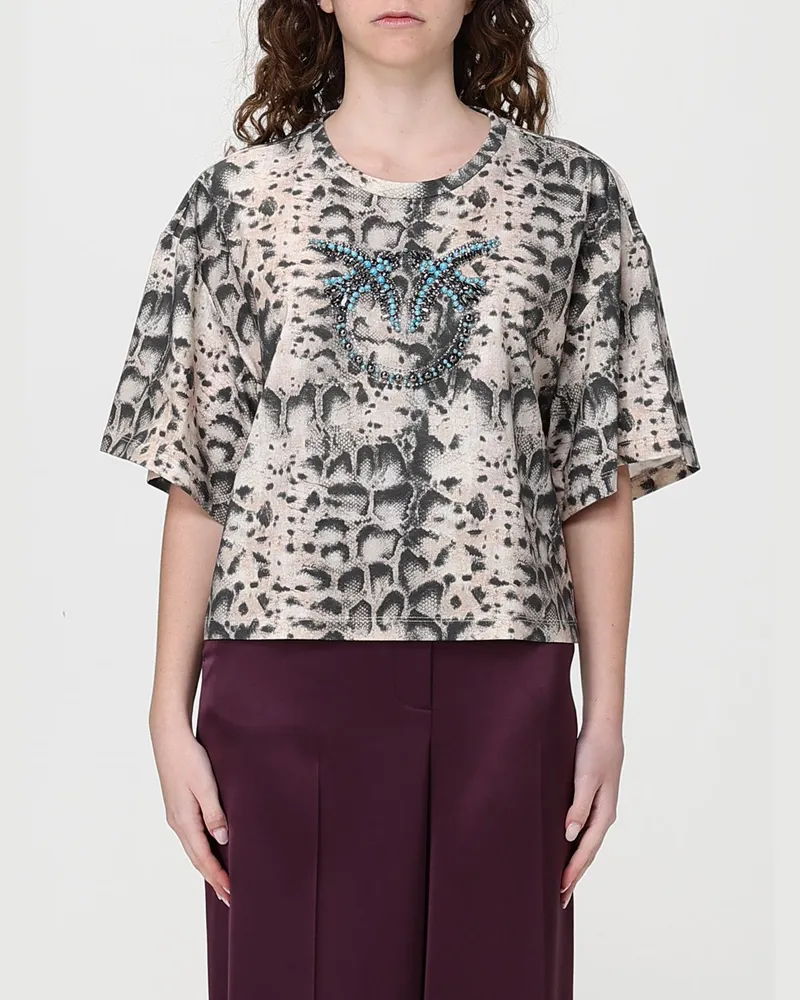 Pinko T-shirt damen Beige