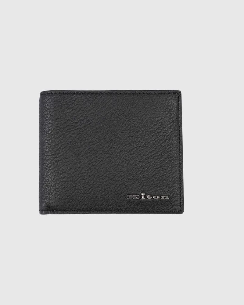 Kiton Portemonnaie herren Schwarz