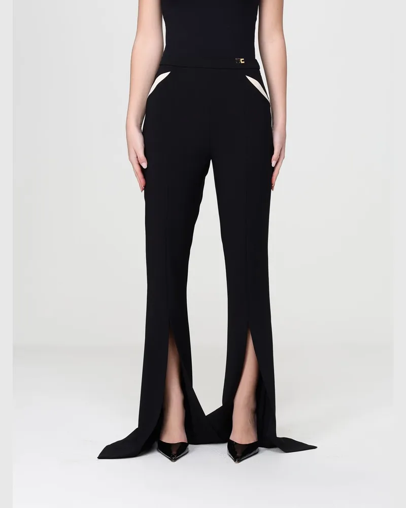 Elisabetta Franchi Hose damen Schwarz