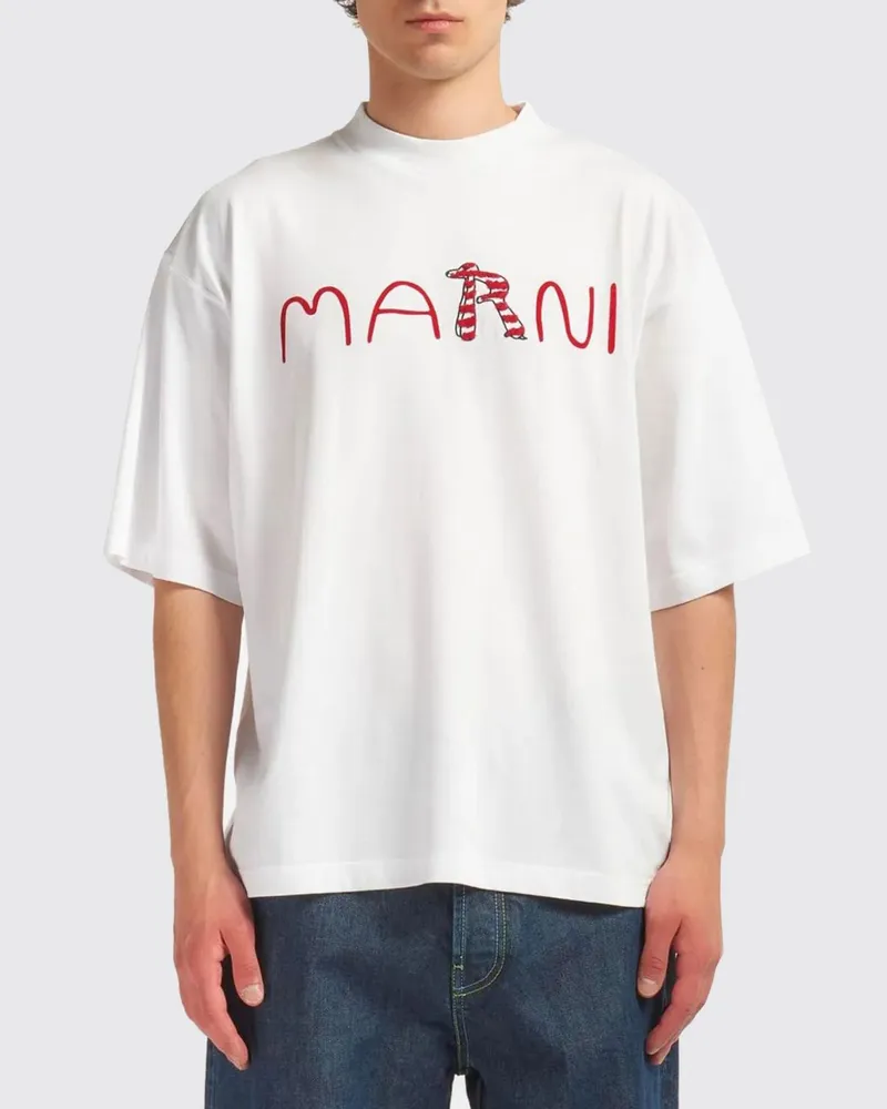 Marni T-shirt herren Weiß