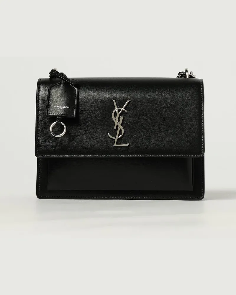 Saint Laurent Schultertasche damen Schwarz