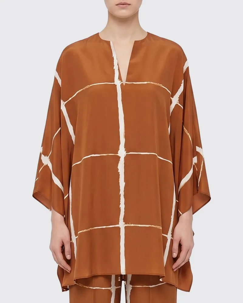 Kiton Hemdbluse damen Braun