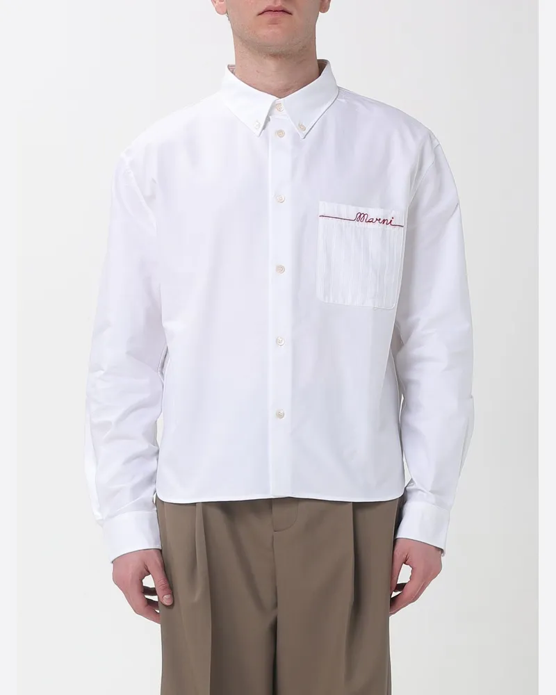 Marni Hemd herren Weiß