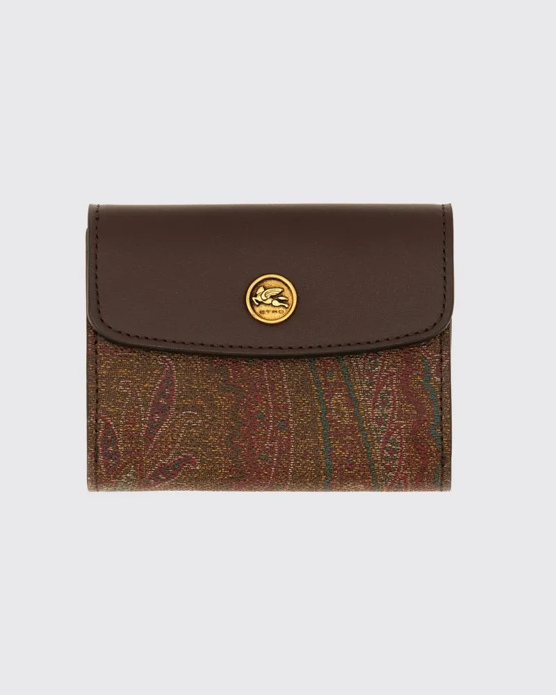 Etro Geldbörse damen Braun